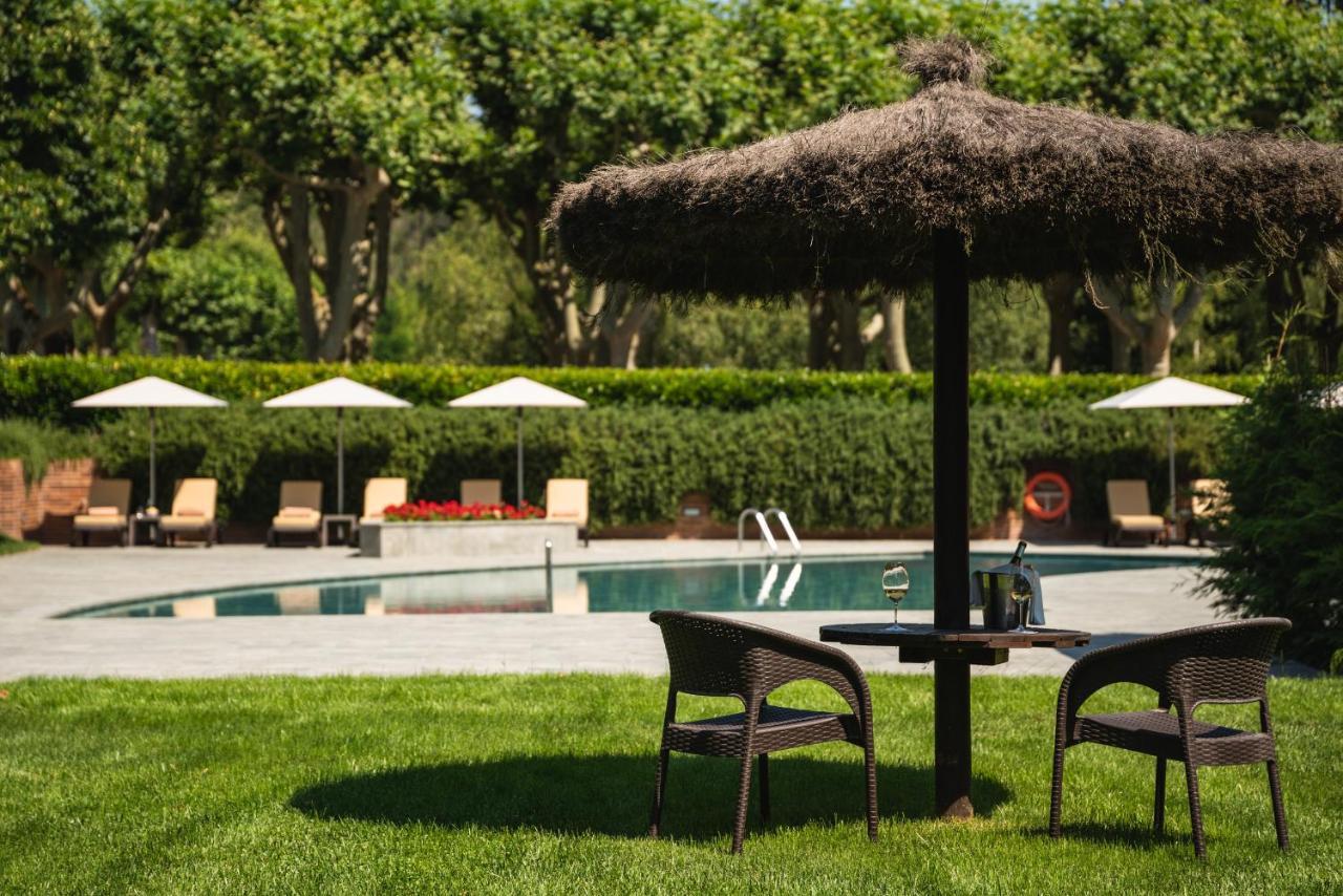 Hotel Balneari Termes Orion Santa Coloma De Farners Buitenkant foto